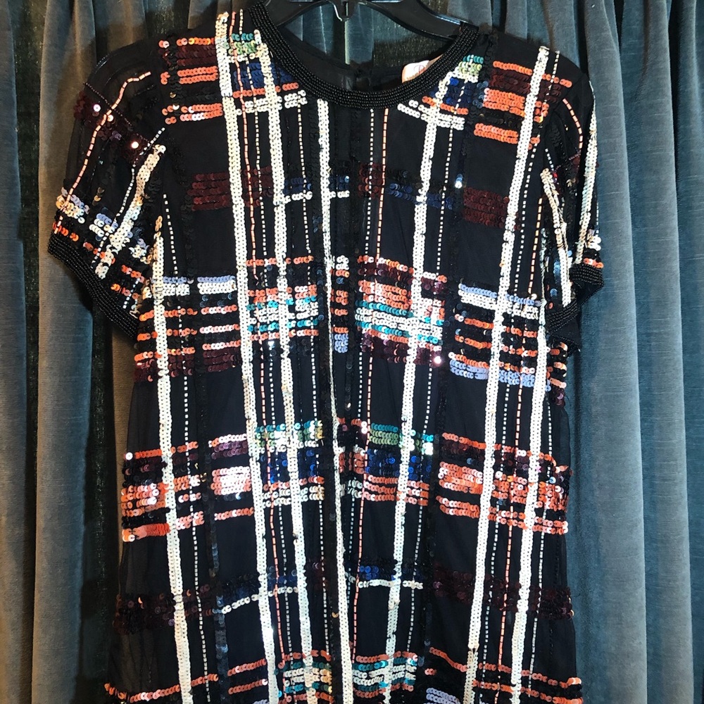 Beaded blouse top